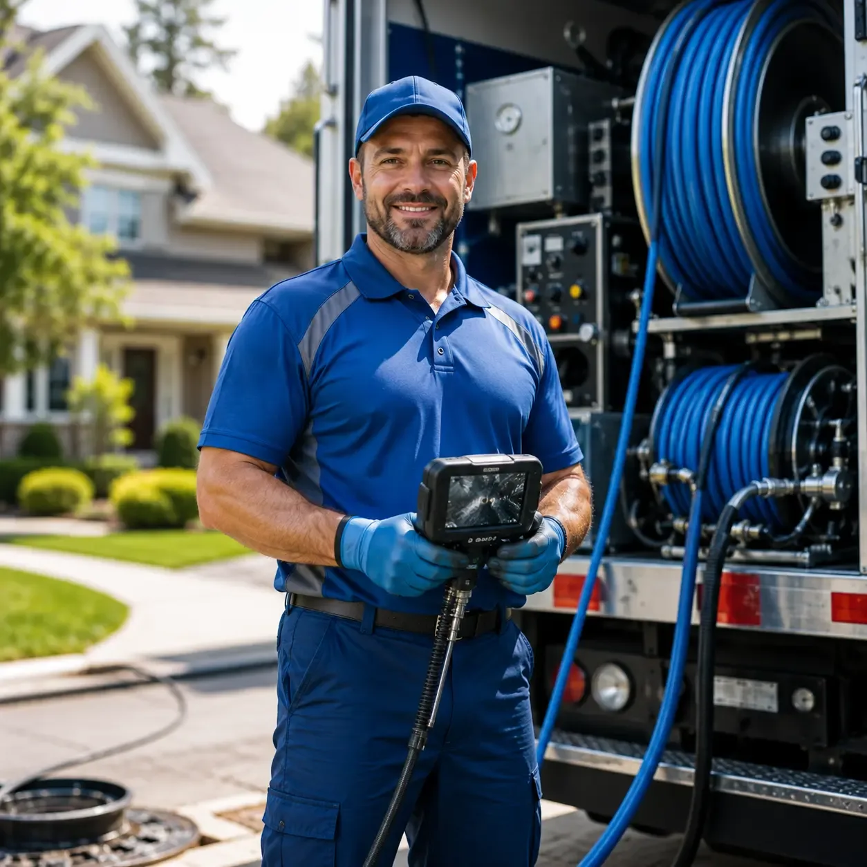 Local outdoor drain cleaning specialists in Laura, OH